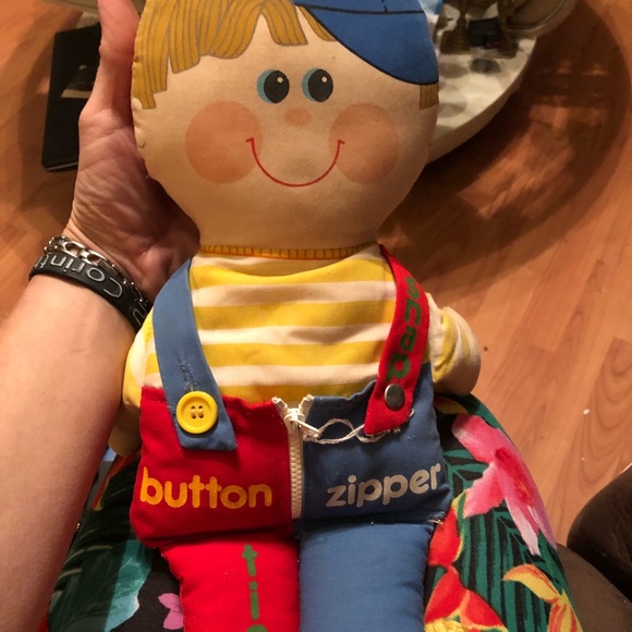 playschool Accessories 983 Vintage Dapper Dan Dressing Teaching